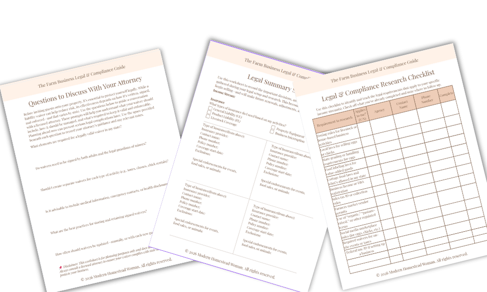 Get your hands on The Farm Business Legal & Compliance Guide now!