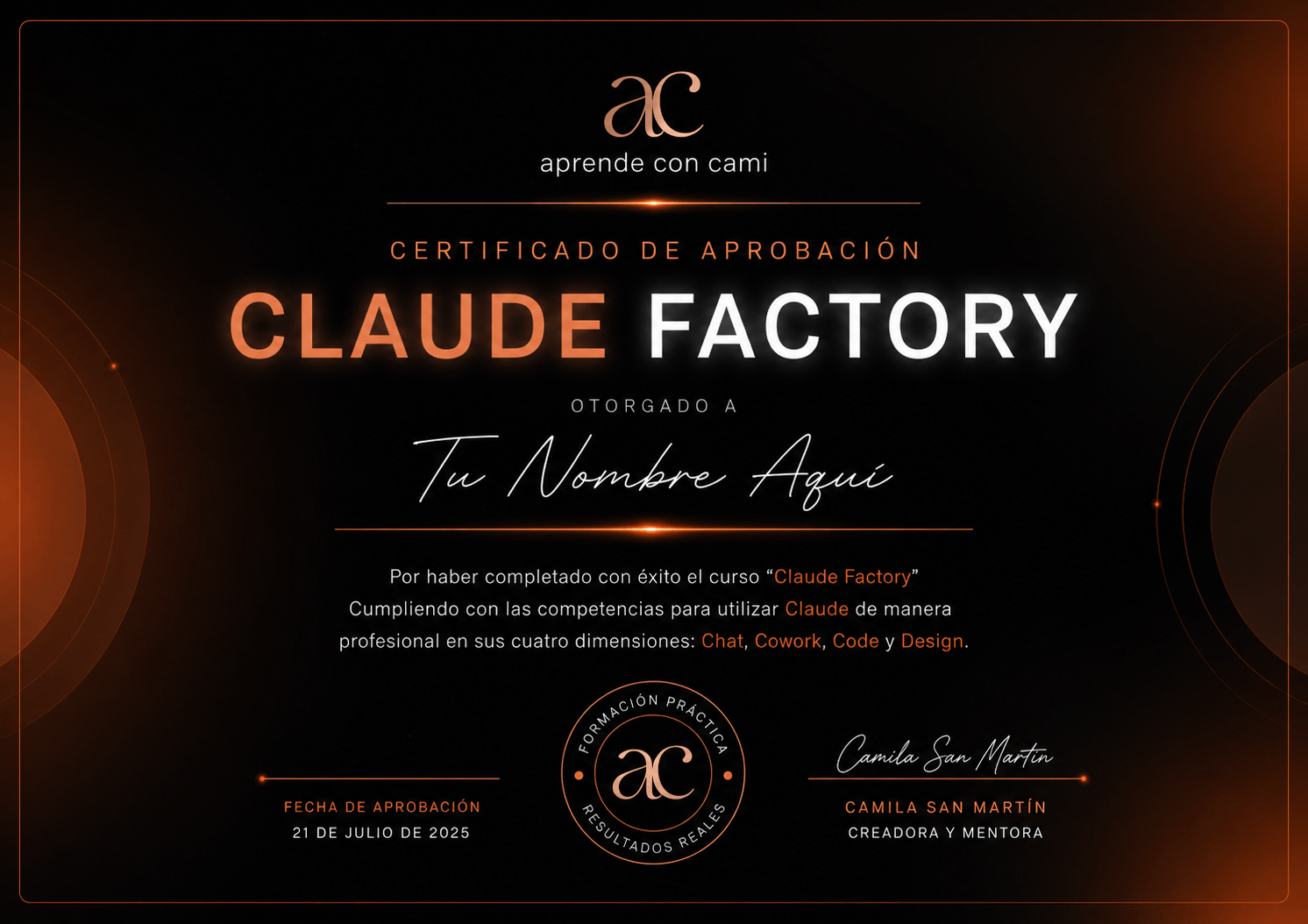 Certificado del Curso de Claude