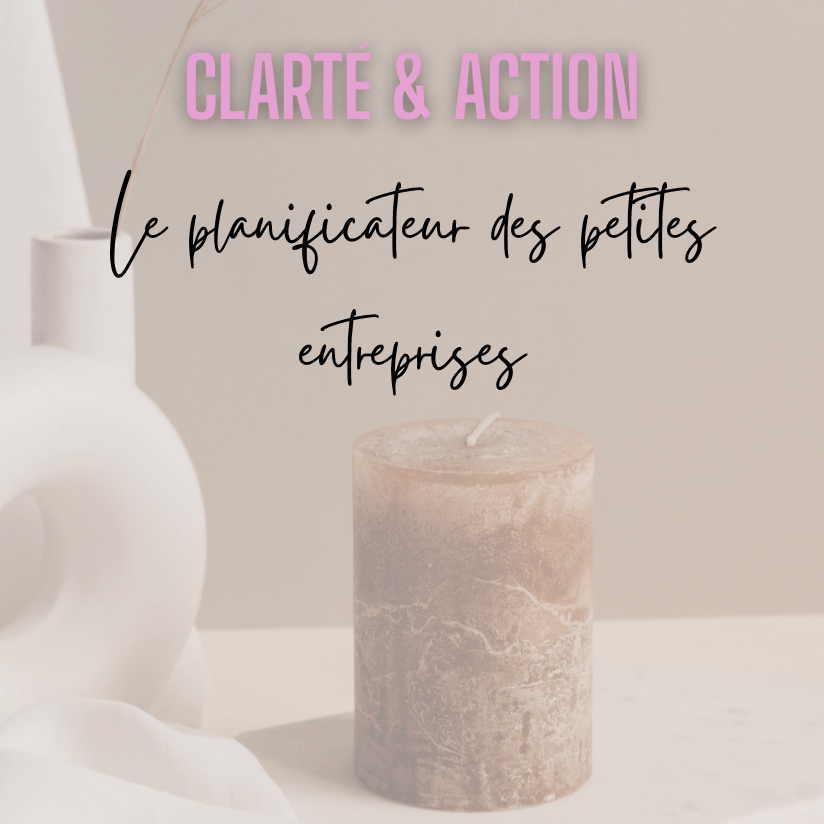 Clarté & Action : le planificateur des petites entreprises