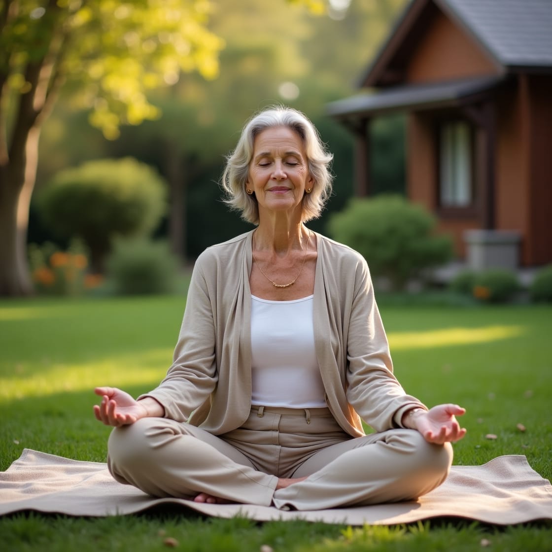Mujer feliz y empoderada mirando al horizonte