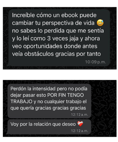 Testimonio de cliente 1