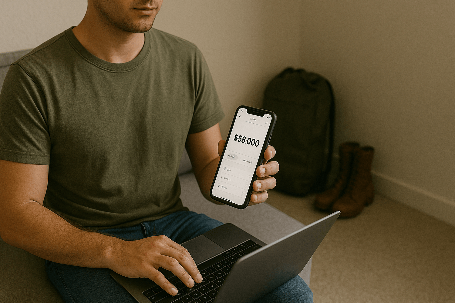 How to build up to $56,000 in just 3 years from the barracks without a side hustle or giving up your life