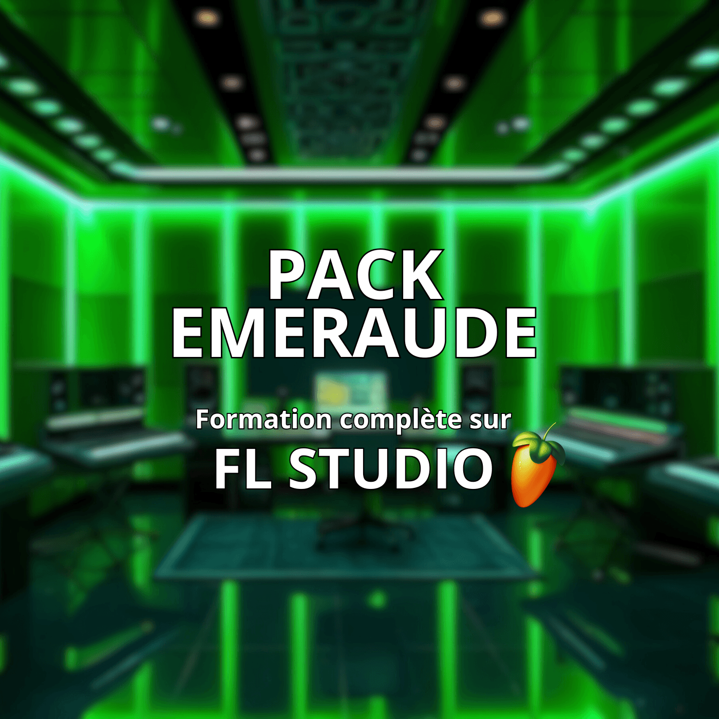 Pack Emeraude: Formation Complète sur Fl studio + Module Avancé + FLP + Pack Midi