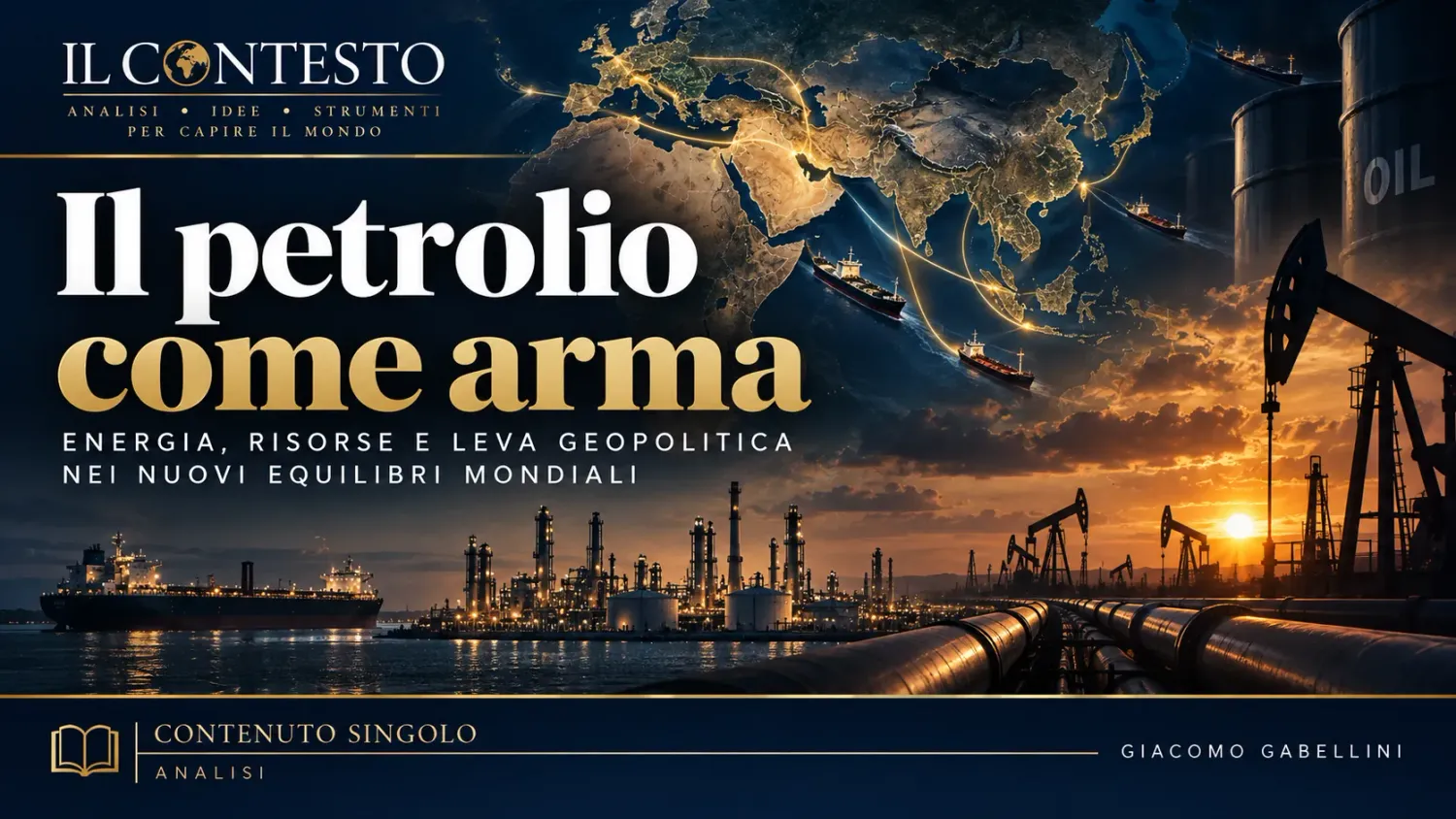 Il petrolio come arma