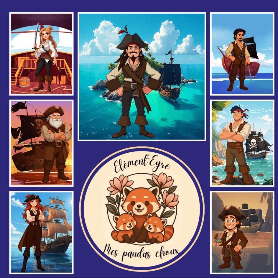 Pack Fiches et Vidéos - Les Pirates du Temps!