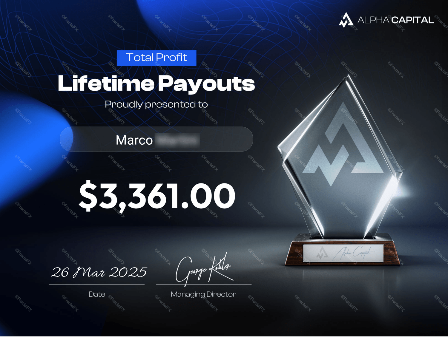 Challenge Certificate