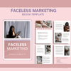 Faceless Marketing Template: Grow Your Brand Without Showing Your Face