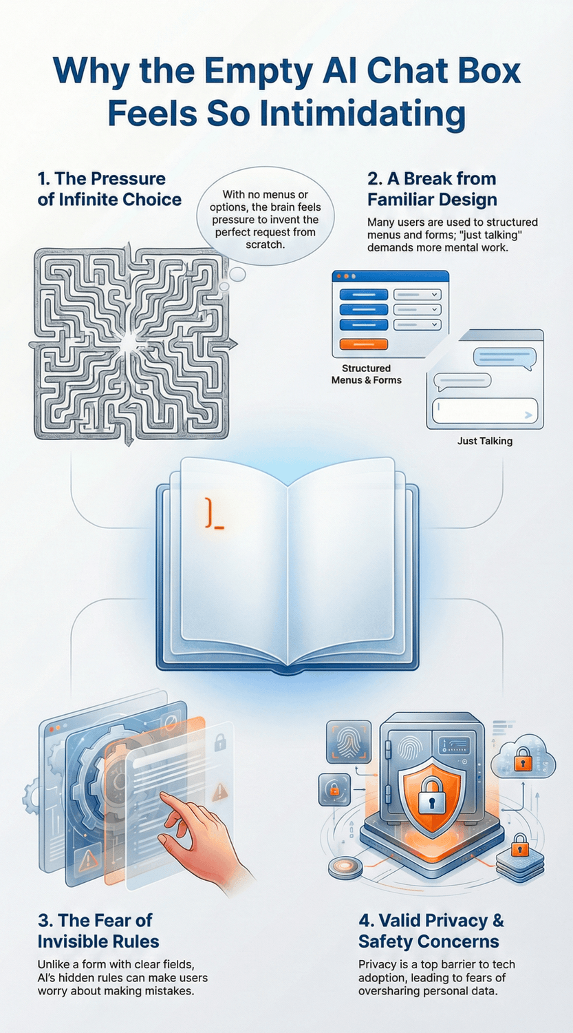 Infographic showing a 466% rise in phishing attempts, explaining that AI tools make scams faster and more convincing.