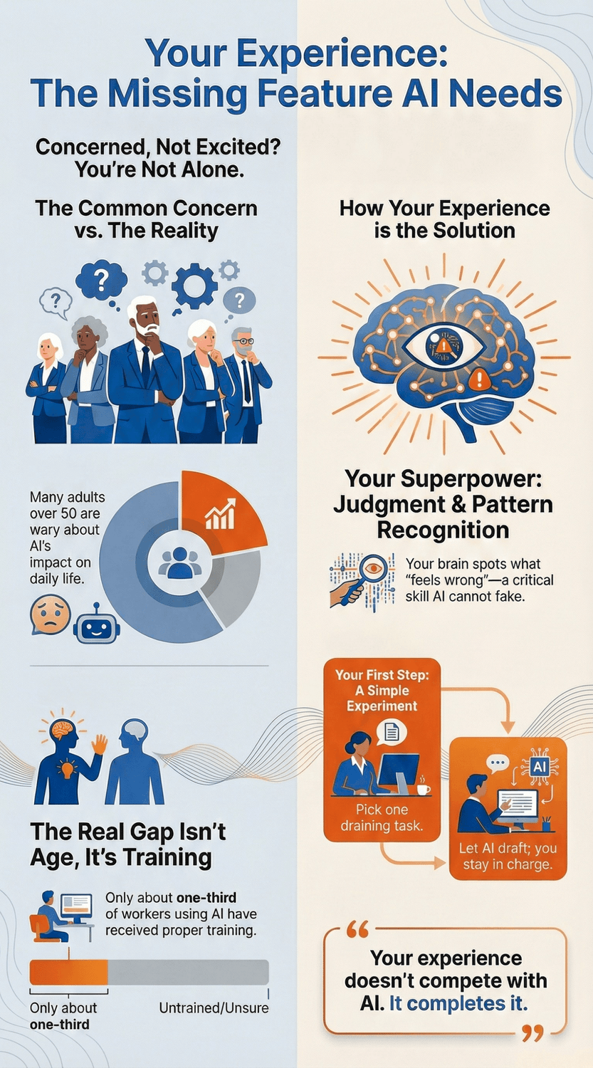 Infographic titled Small Habits, Big Protection with tips to use a password manager, enable two-factor authentication, and set bank alerts.