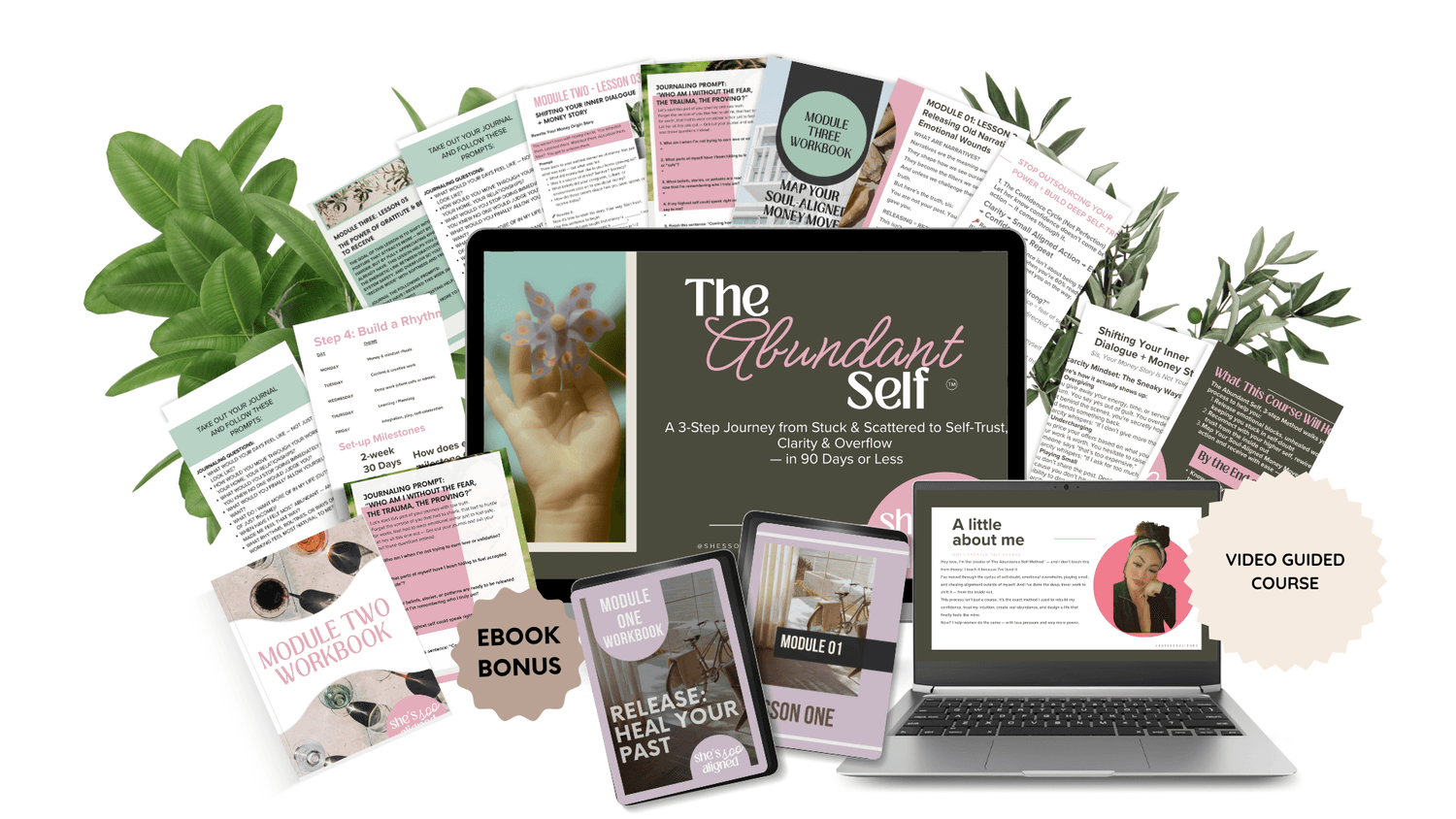 Digital product ideas including planners, journals, trackers, cards, to resell as your own