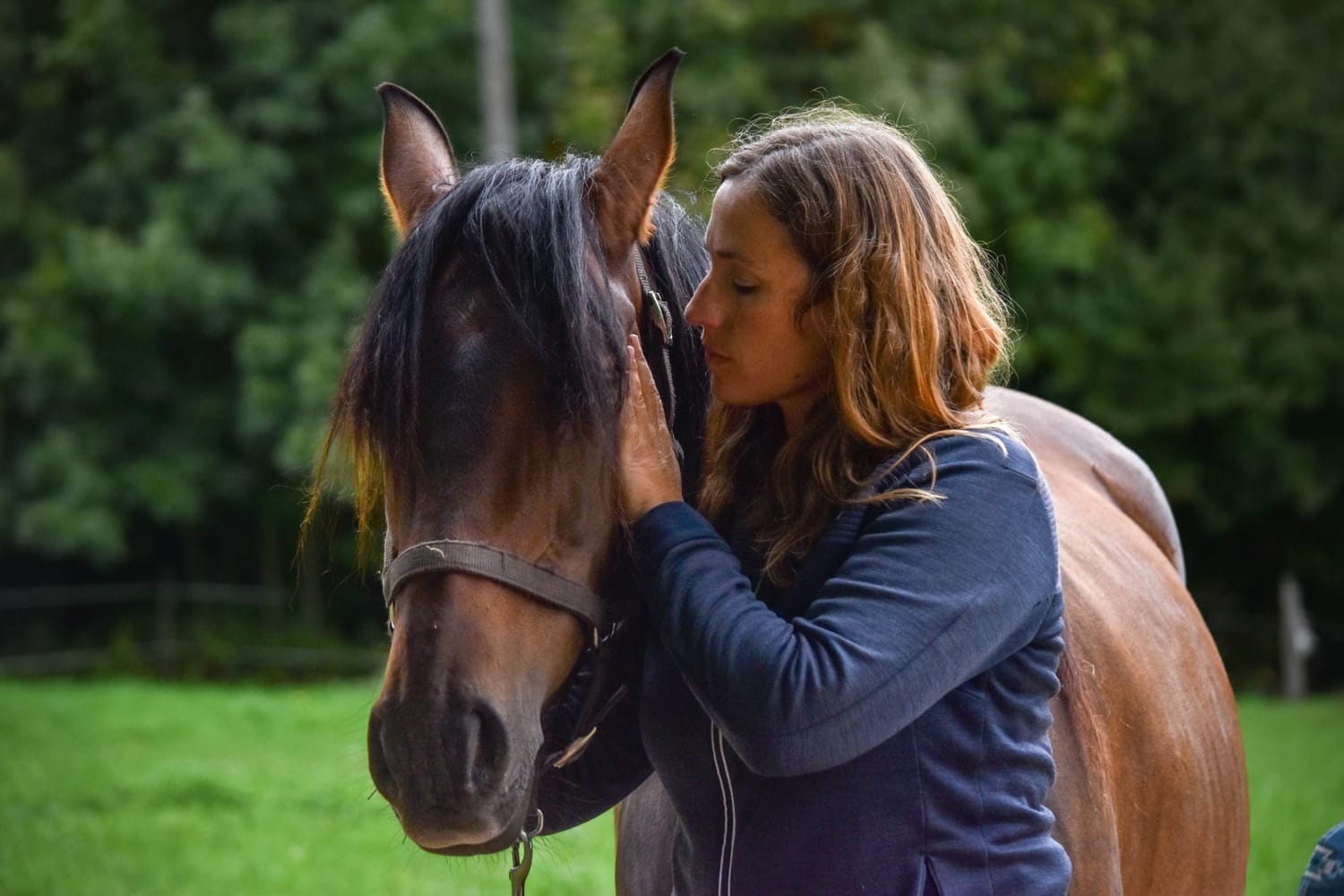 Cavalière depuis l'enfance
