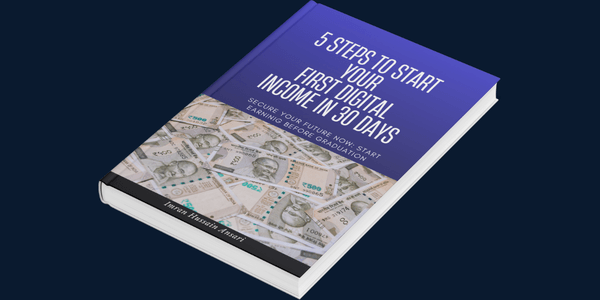 5 Steps to First Digital Income Book Cover