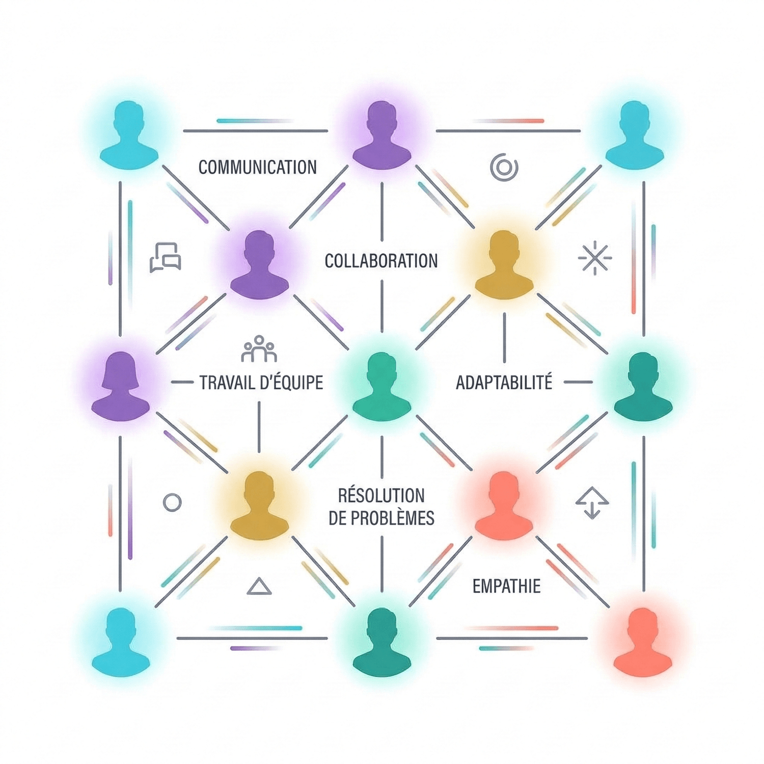 Infographie des 10 soft skills les plus recherchées en 2026 – KonneXion