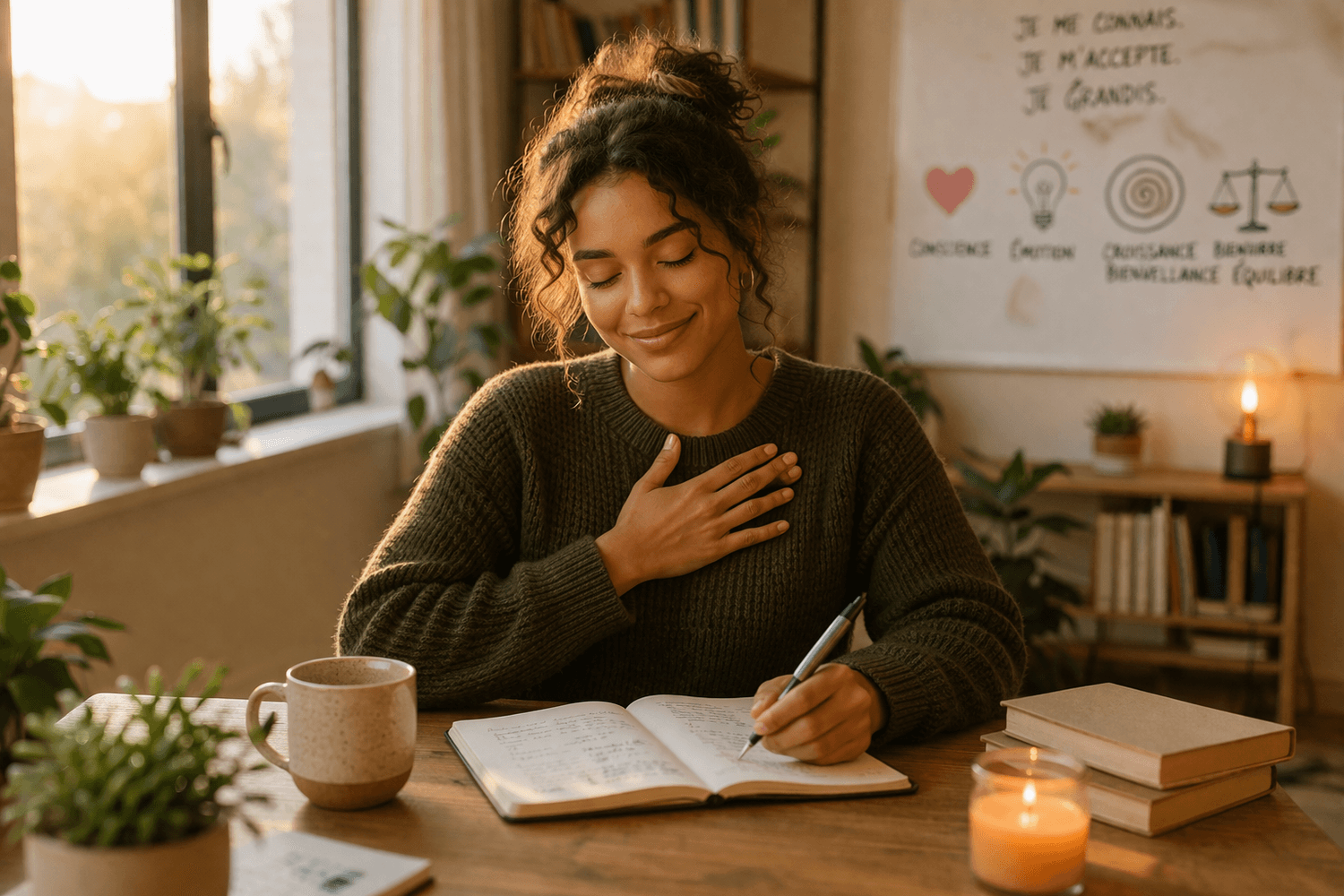 Les 5 piliers de l'intelligence émotionnelle : conscience de soi, maîtrise de soi, motivation, empathie et compétences sociales