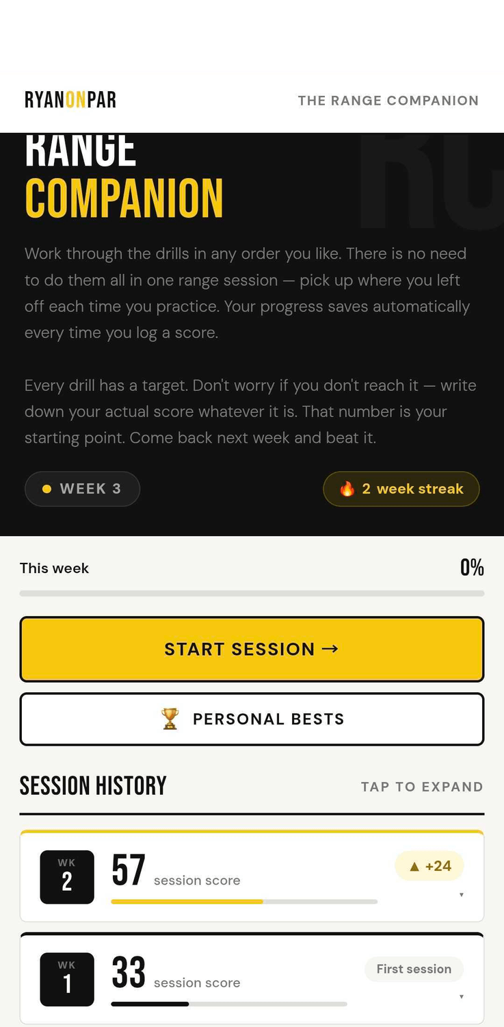 Session history