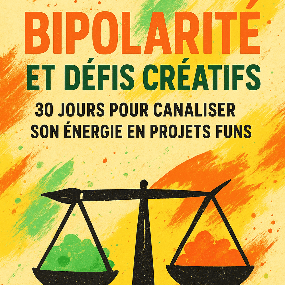 Bipolarité et défis créatifs: 30 jours pour canaliser son énergie en projets funs