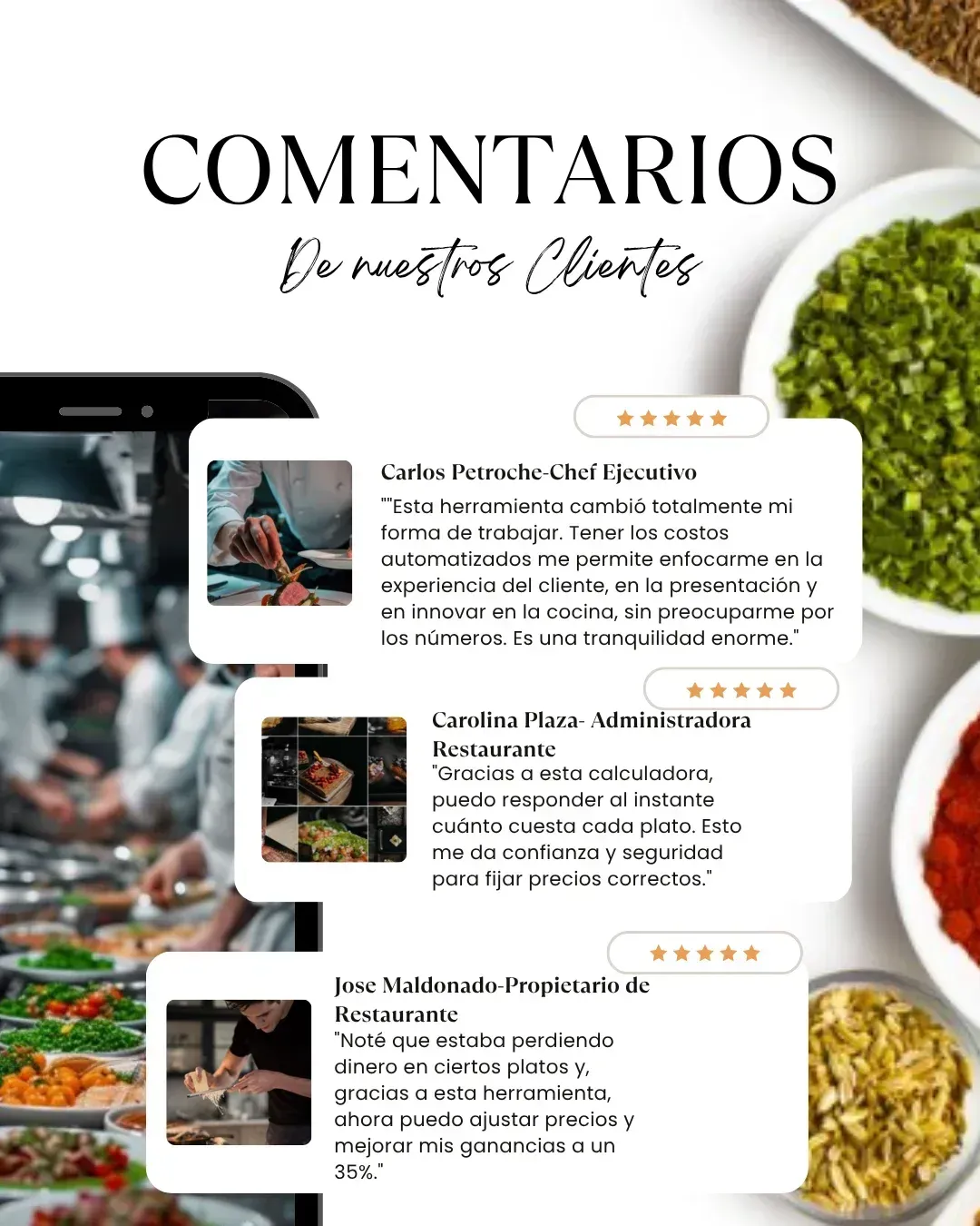 Comentarios de nuestros clientes
