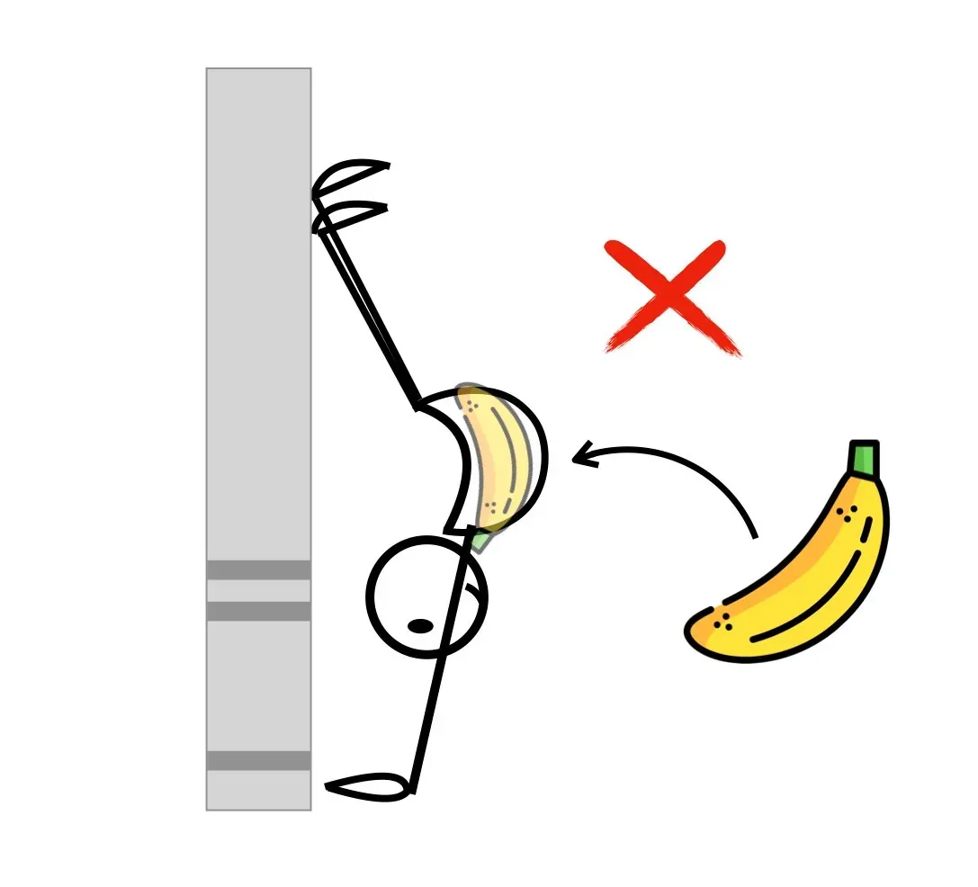 Banana shape handstand