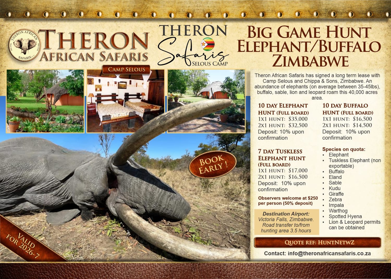 Botswana Elephant Safari