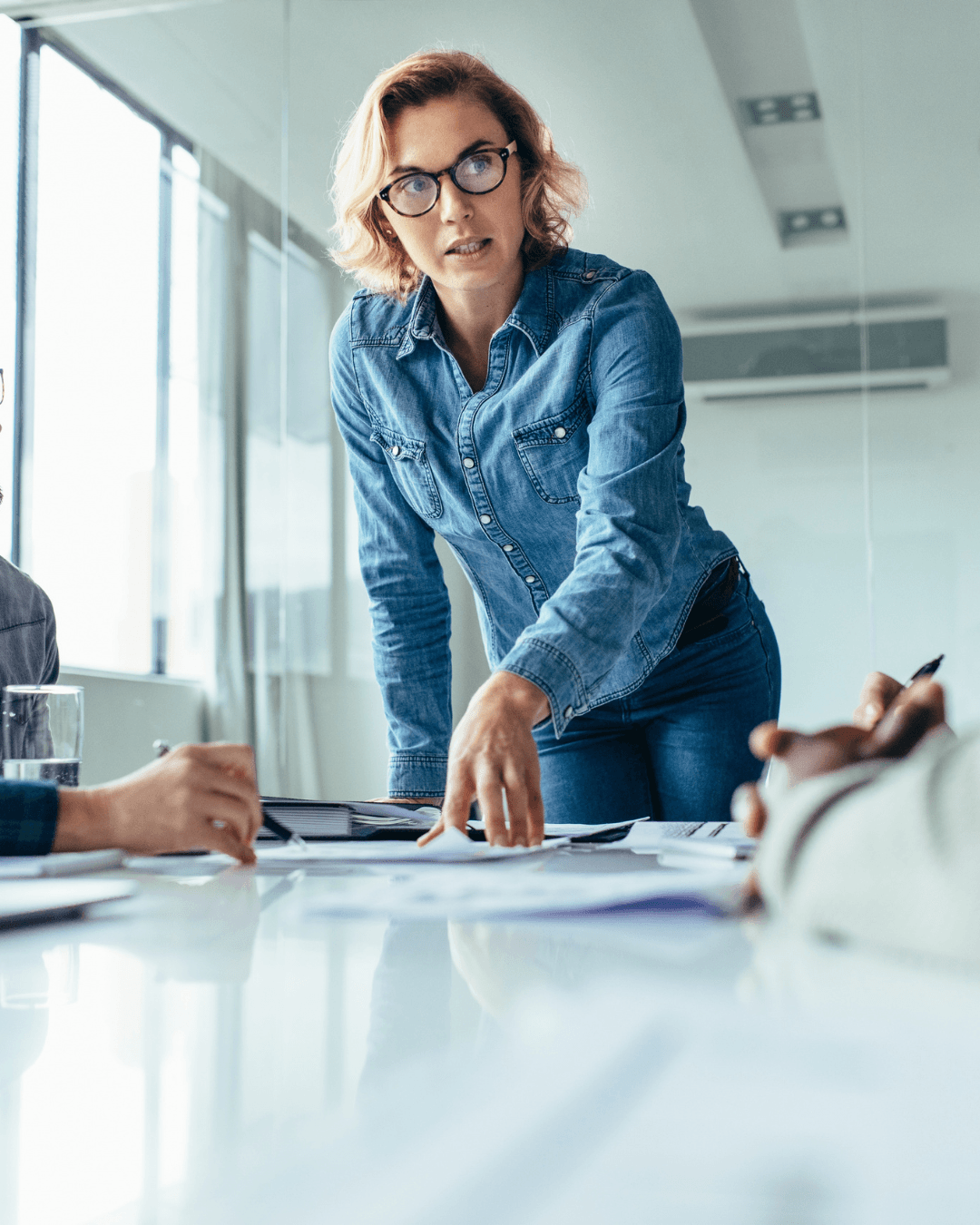 A leader finding her own leadership style