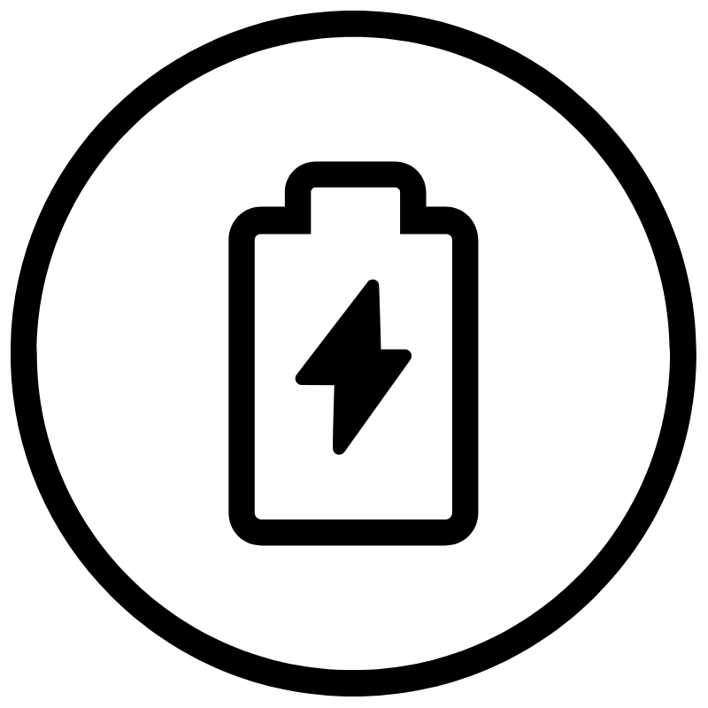 ikon batteri for stress og udbrændthed