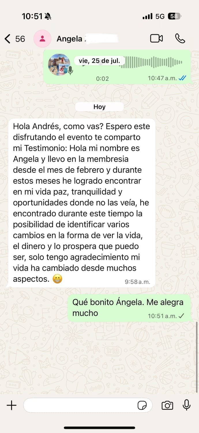 Testimonio de cliente