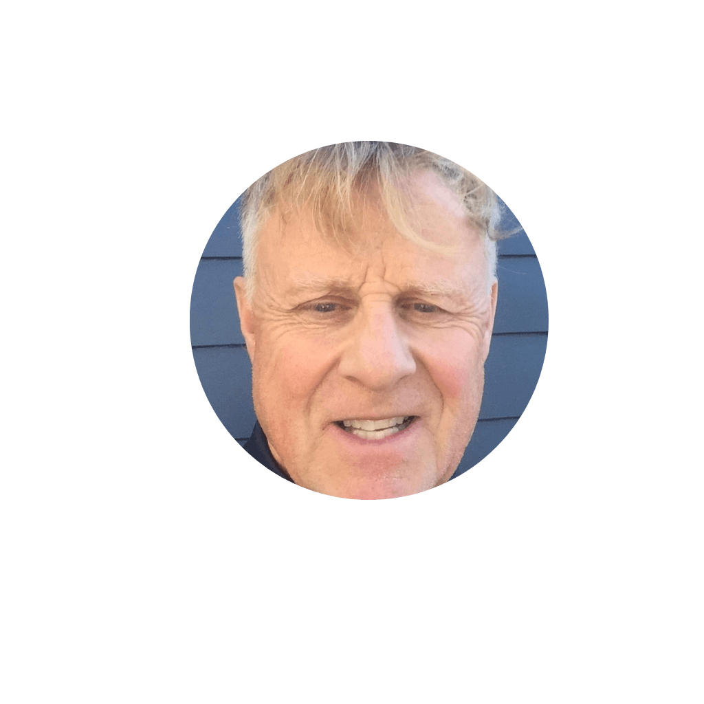 Photo of Stuart B. from Oakland, CA, showing a smiling older gentleman with gray hair, providing a five-star testimonial praising Fabiola as highly responsible and great to work with for making his dogs feel safe and comfortable during pet care visits.