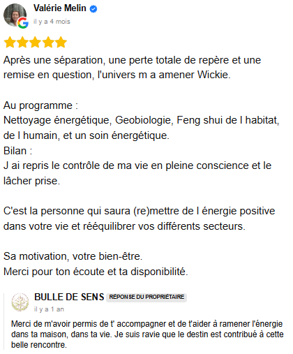 avis google Valérie
