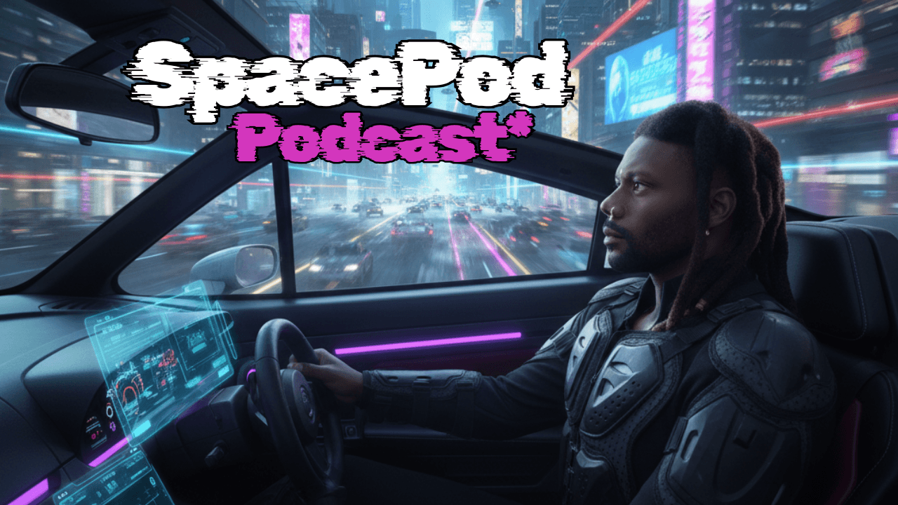 SPACE POD PODCAST BY STARBOI QUAZARZ ALT COVER ART