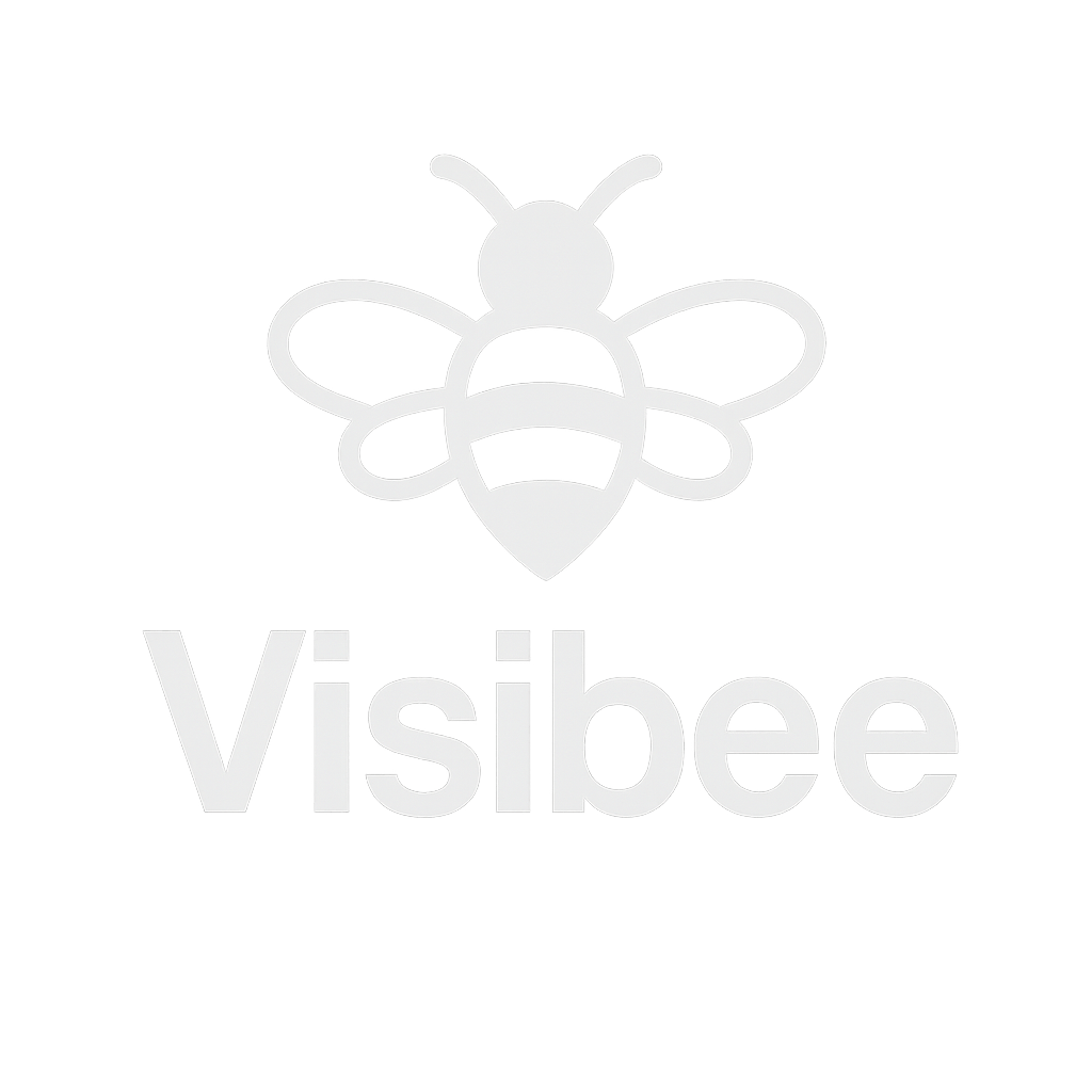 Visibee Logo – Marketinglösungen für kleine Betriebe