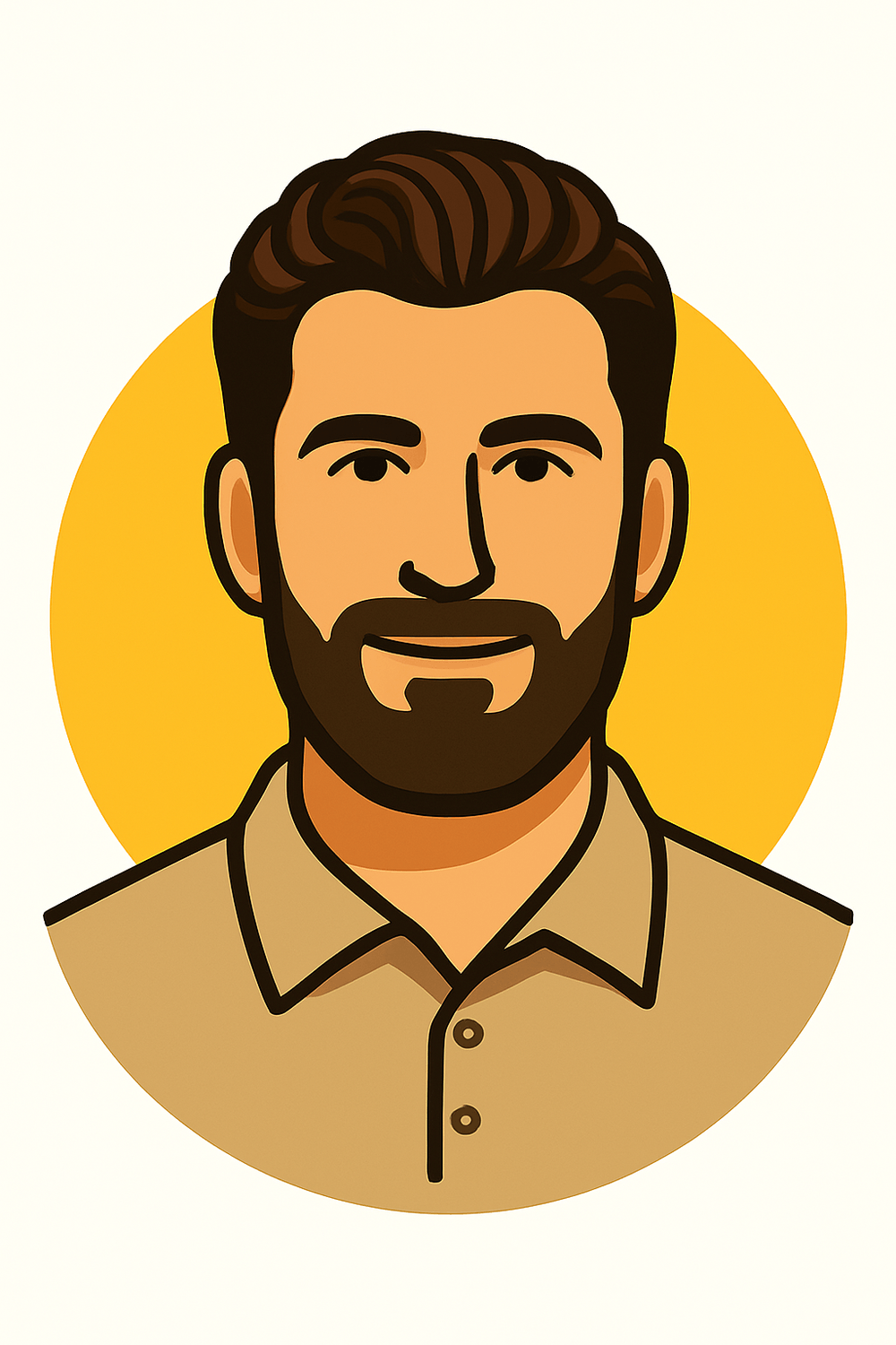 Illustration von Moritz Kemmerer, Gründer von Visibee – spezialisiert auf Marketing für kleine Betriebe