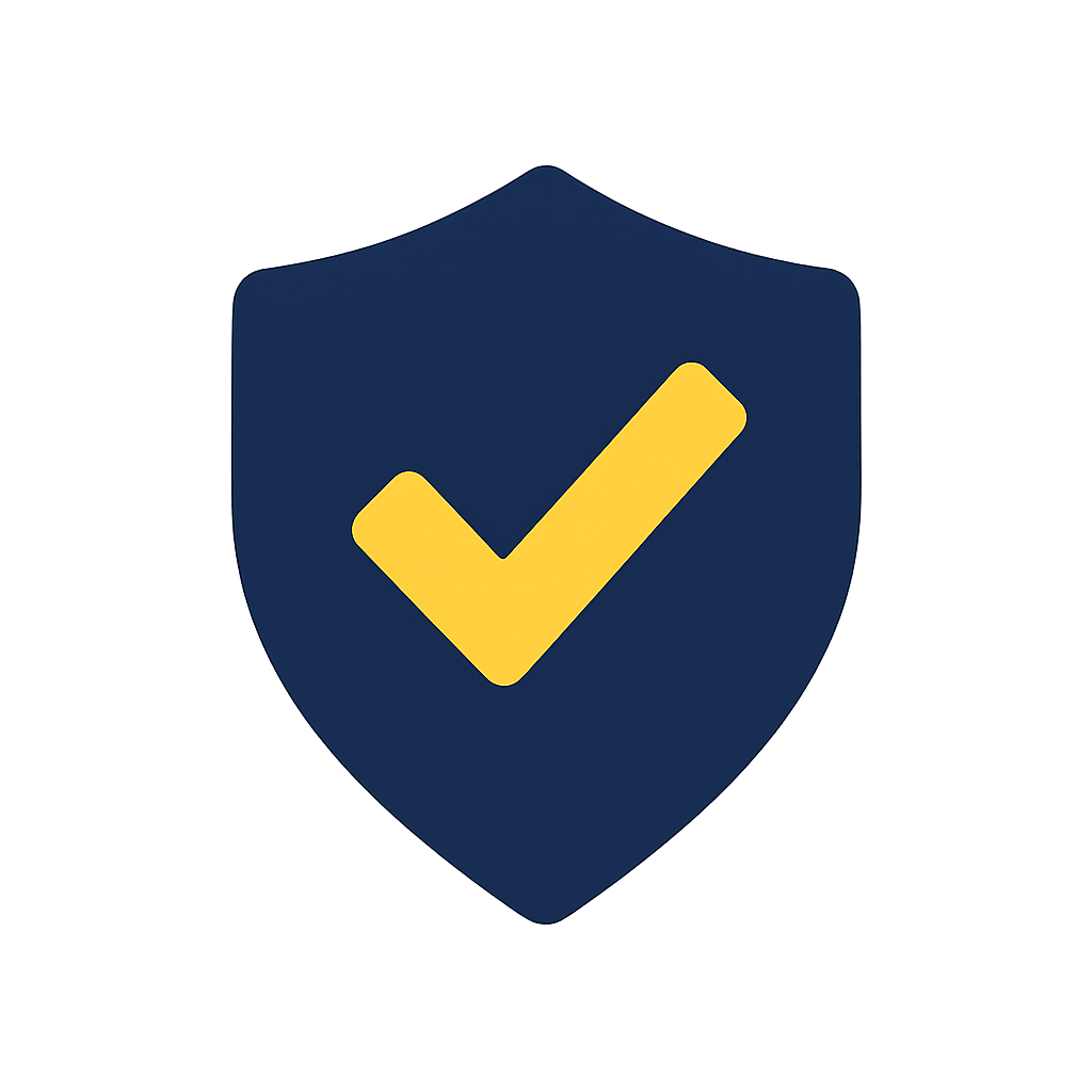 DSGVO-konformes Symbol – datenschutzkonforme Nutzung in deinem Betrieb.