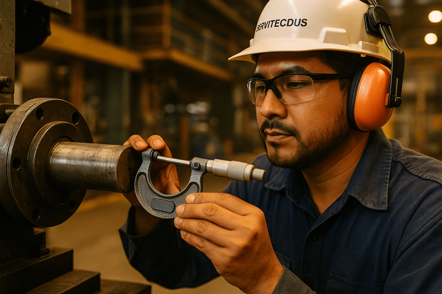 reparacion-eje-industrial-servitecdus-ecuador