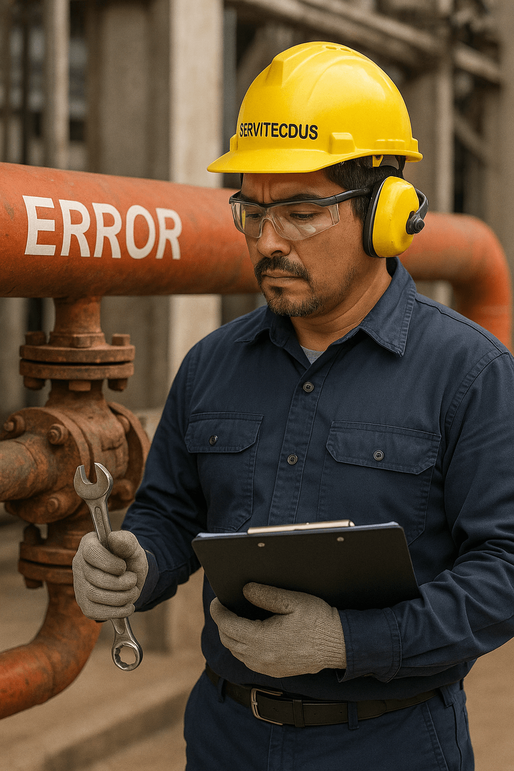 tecnico-industrial-ecuador-revisando-error-campo-servitecdus