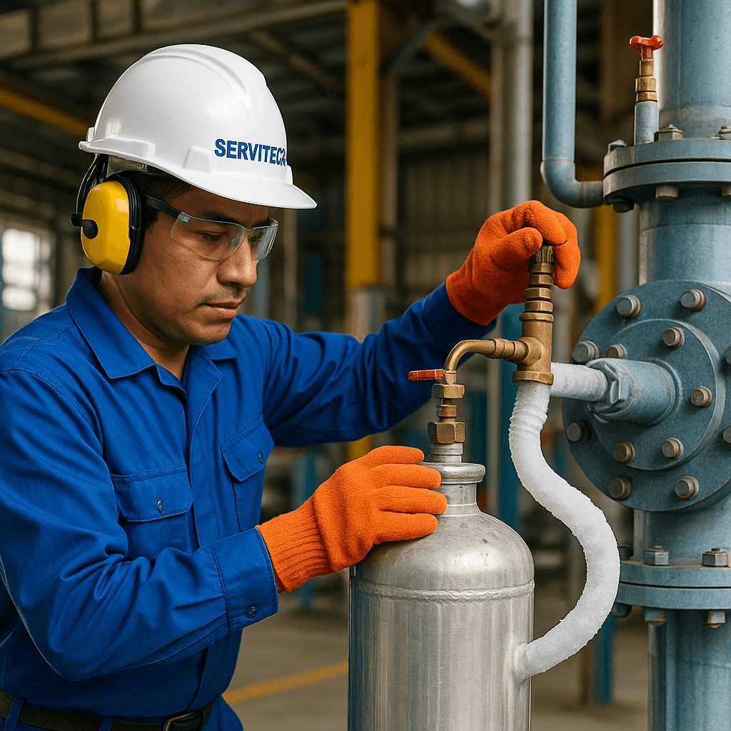 tecnico-industrial-ecuador-mantenimiento-bomba-criogenica-servitecdus
