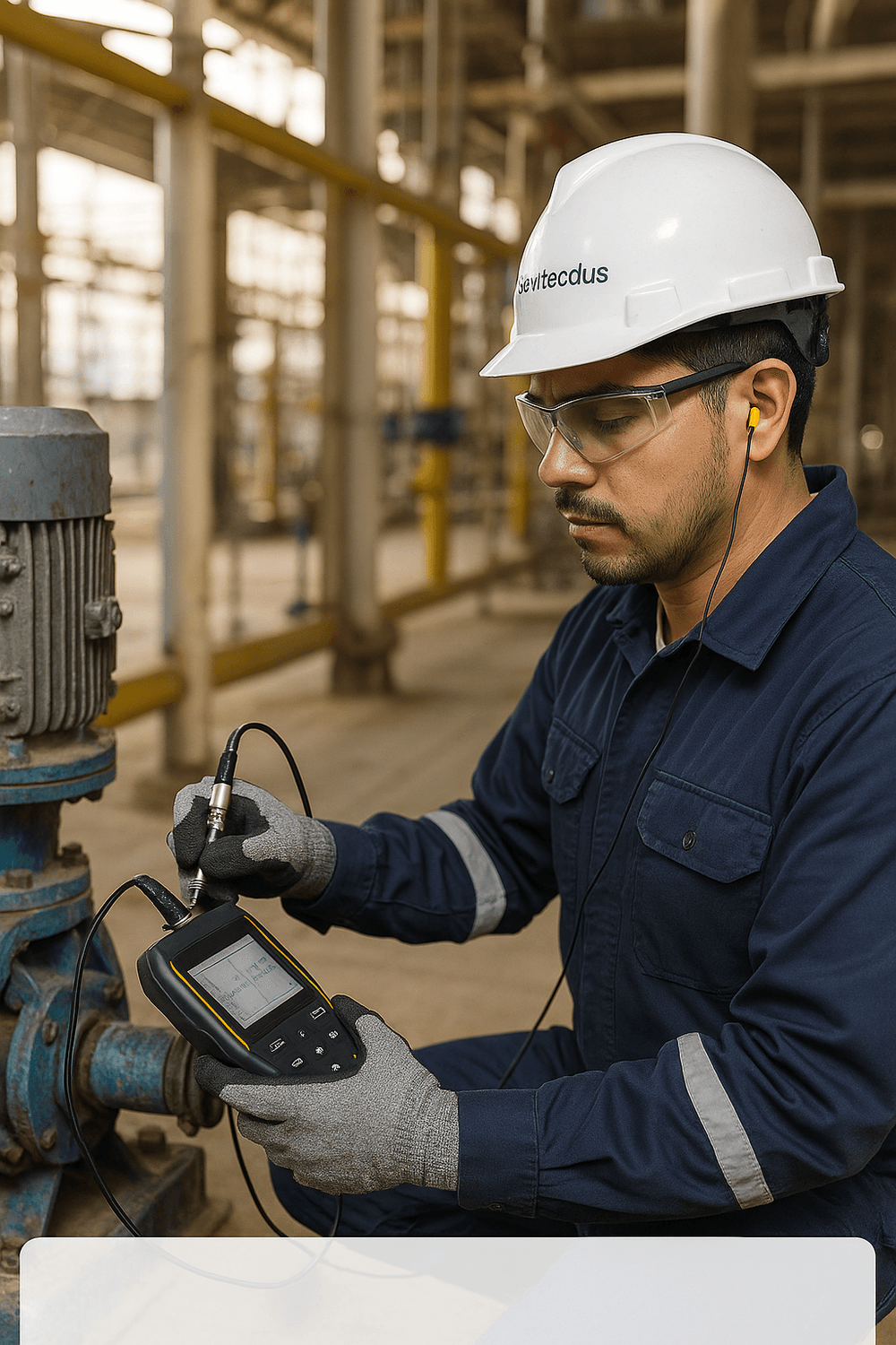 tecnico-industrial-ecuador-monitorizando-vibraciones-servitecdus