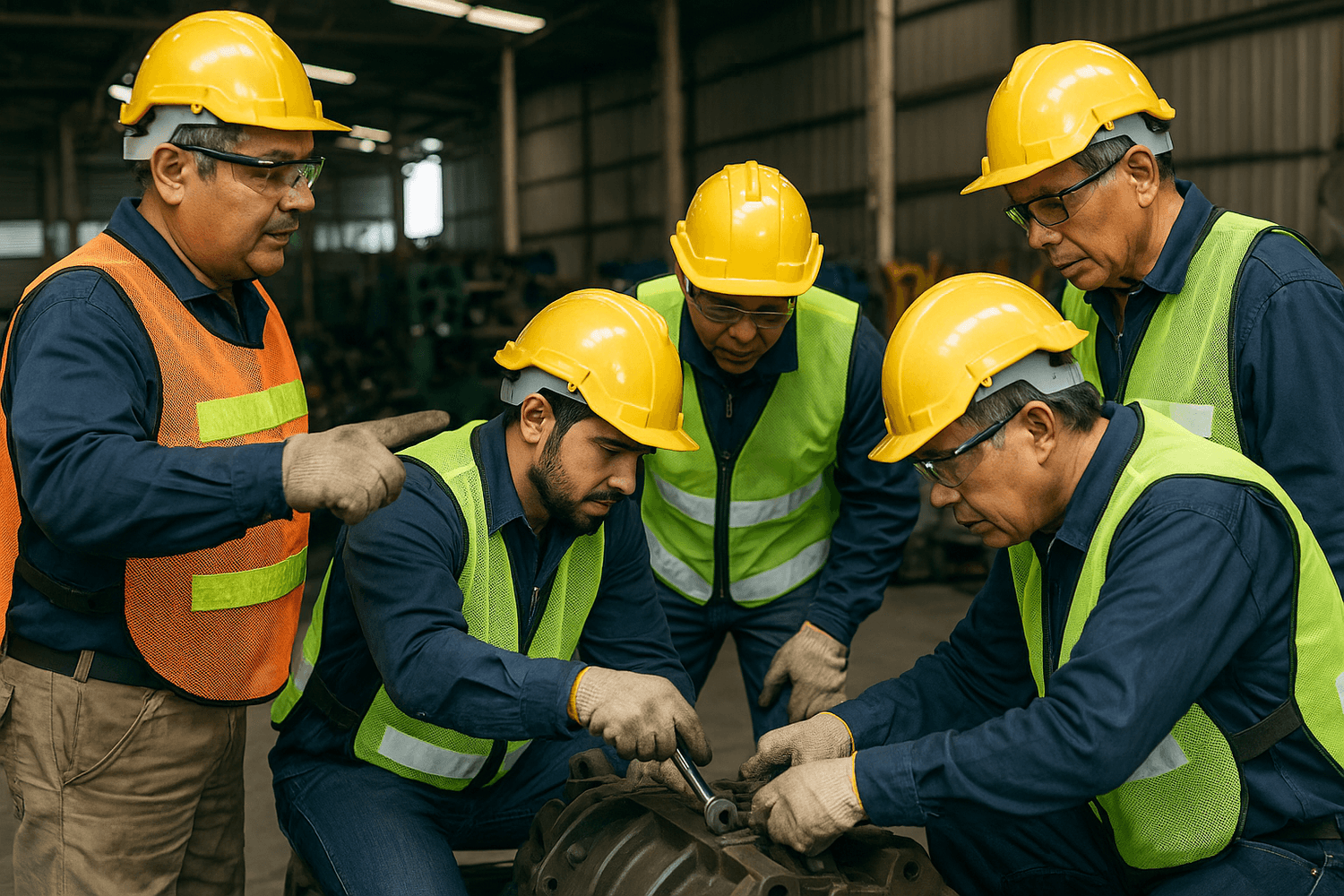 equipo-industrial-ecuador-trabajando-en-reparacion-maquinaria