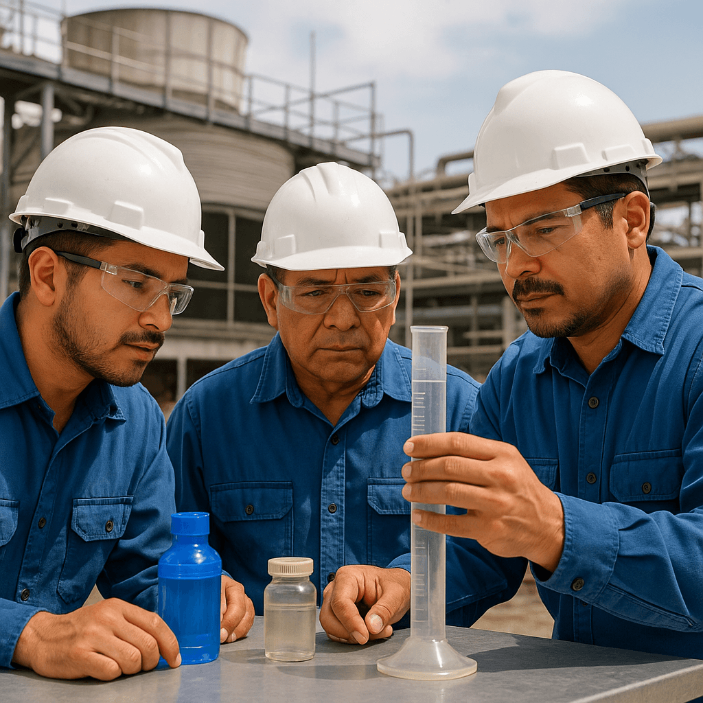 equipo-industrial-ecuador-analizando-quimica-agua