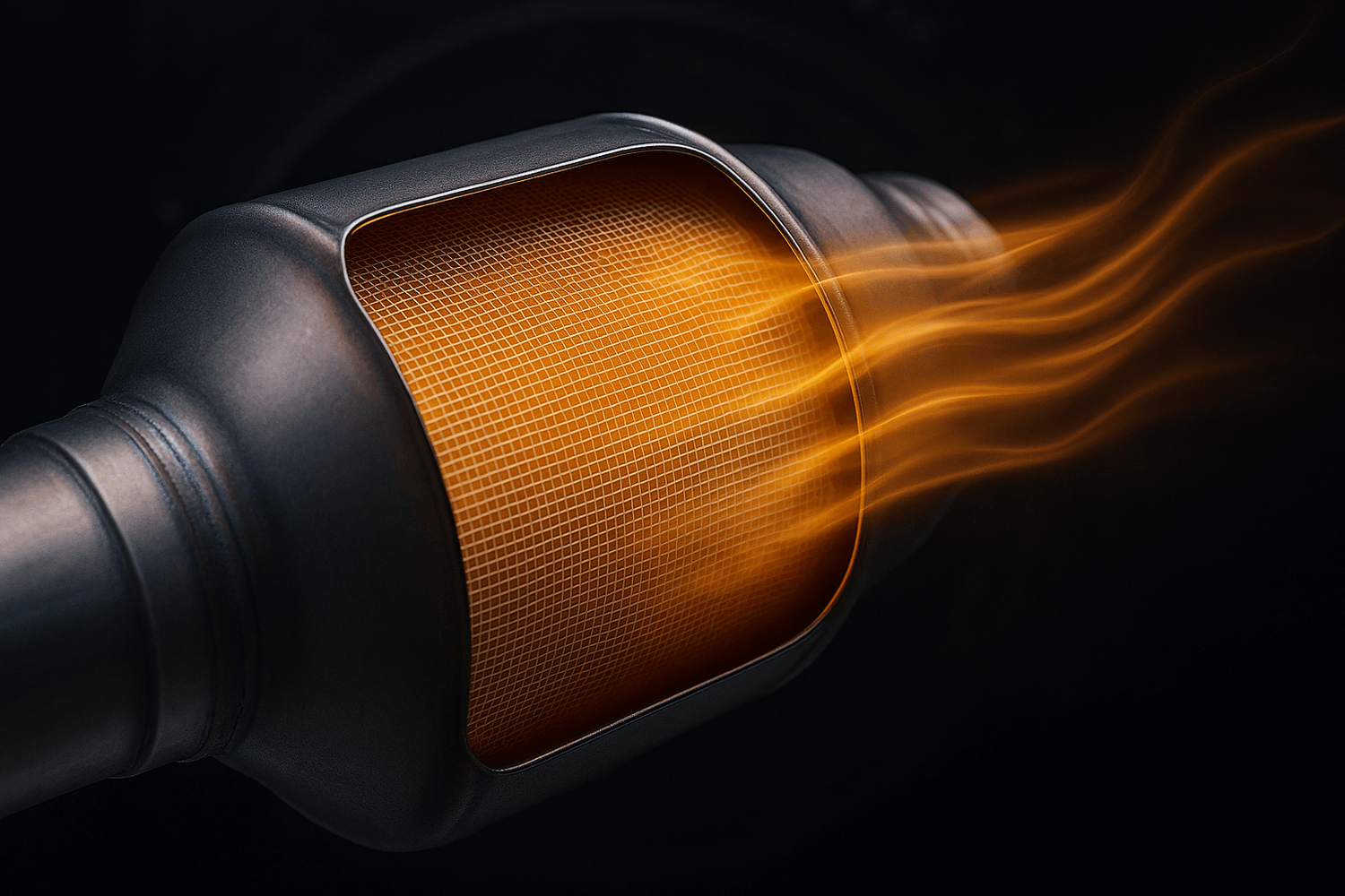 Motor acelerando con flujo de gases libre