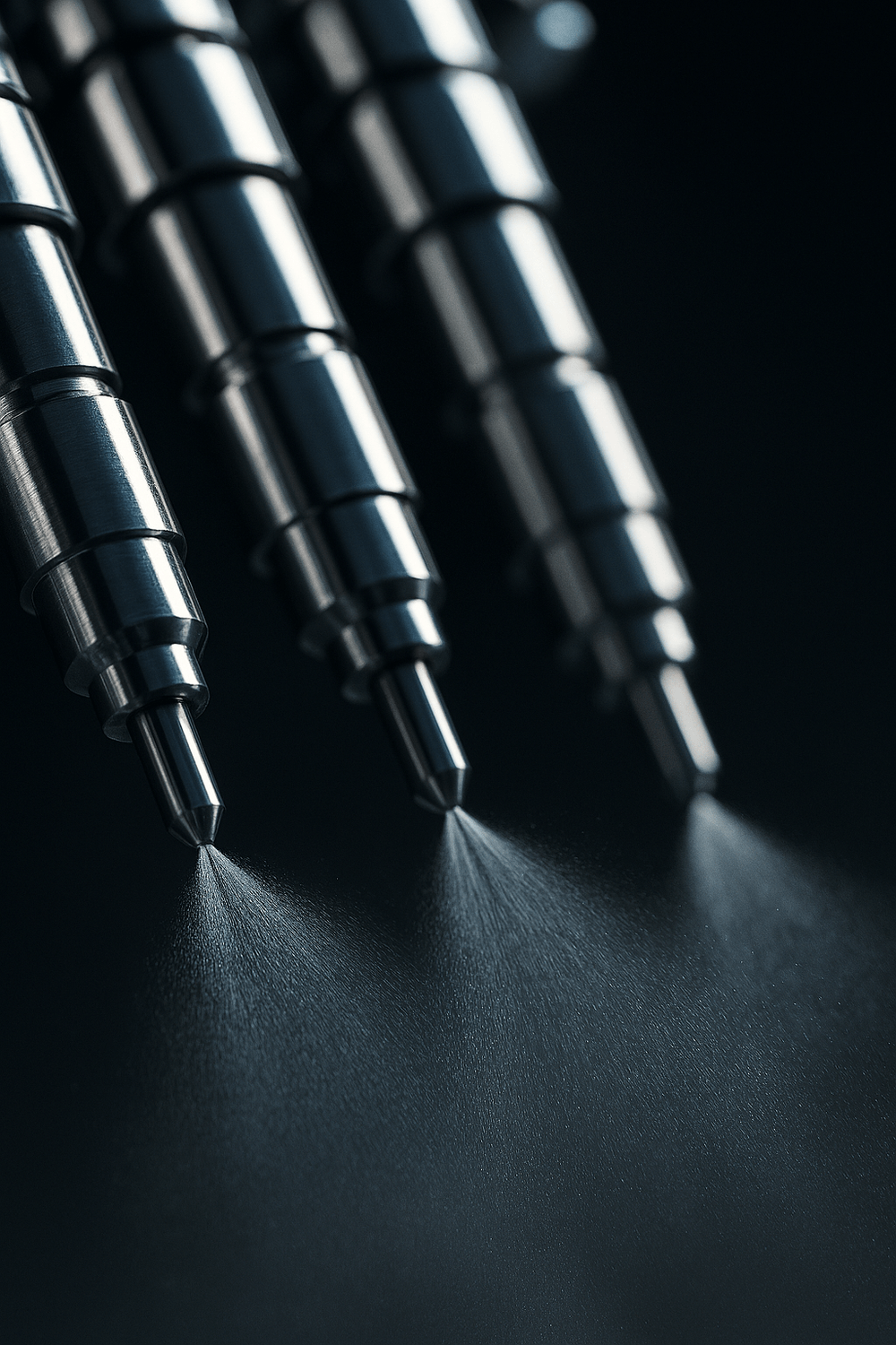 Inyectores diésel limpios