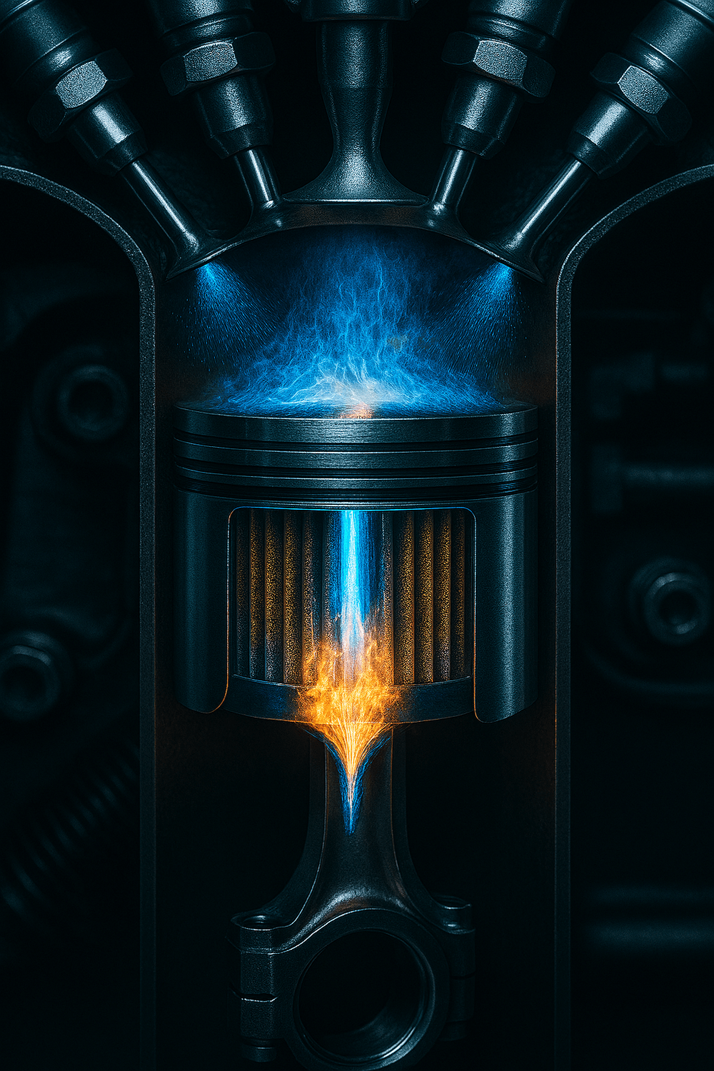 Reducción de humo en escape