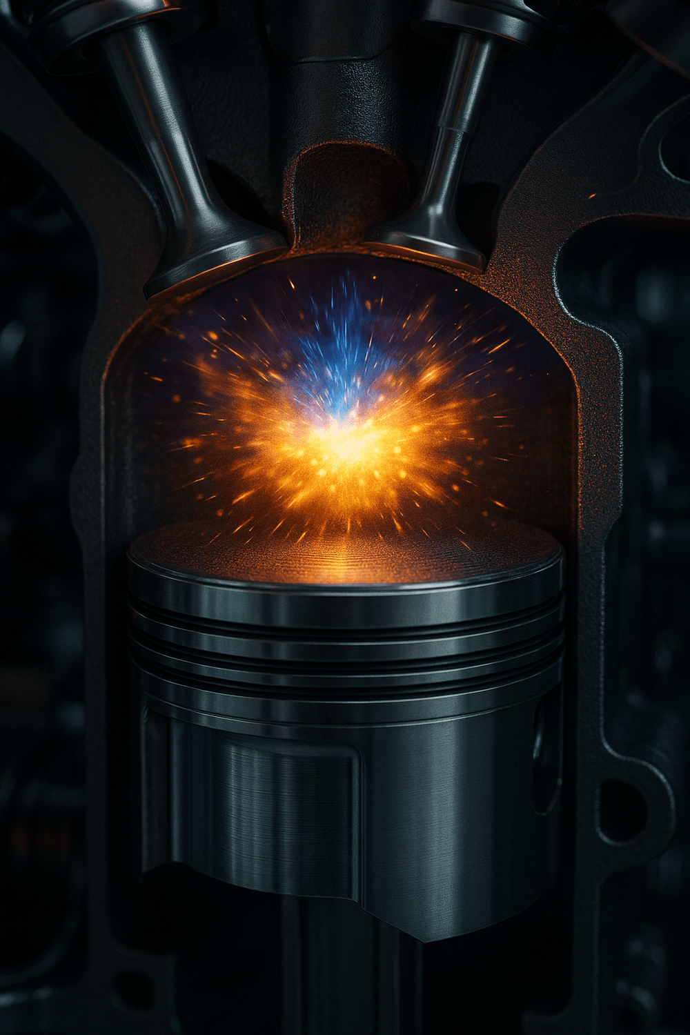 Cámara de combustión con mezcla limpia