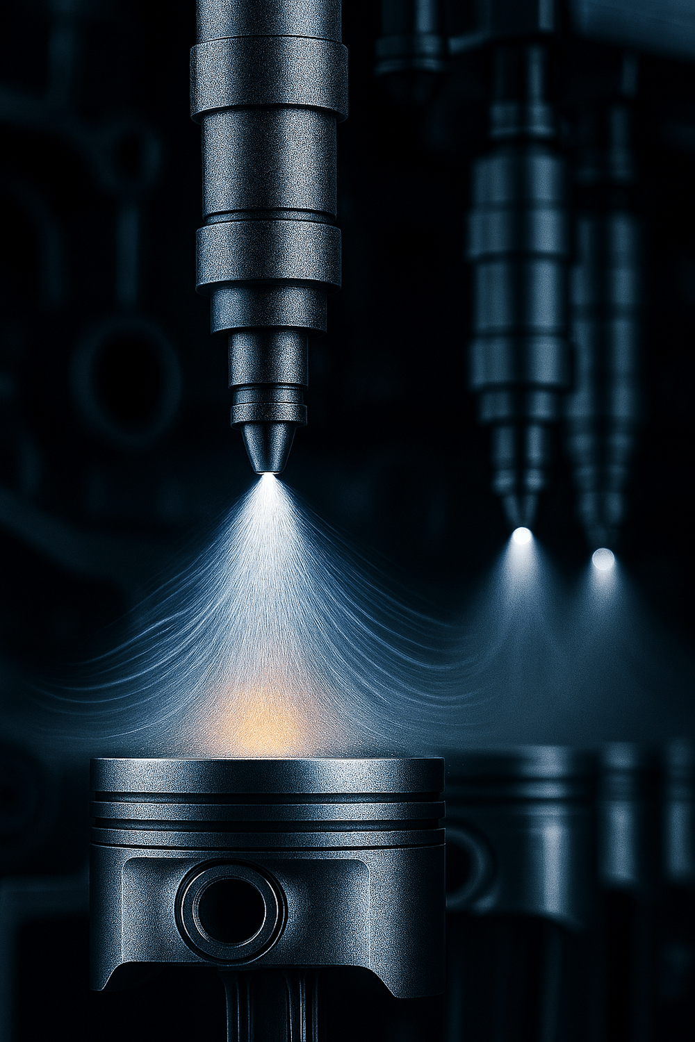 Combustible con mayor octanaje entrando al inyector