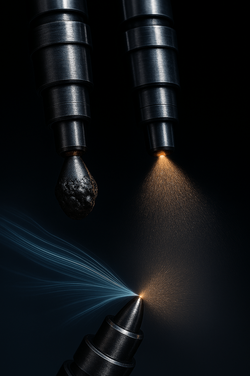 Sistema de inyección lubricado