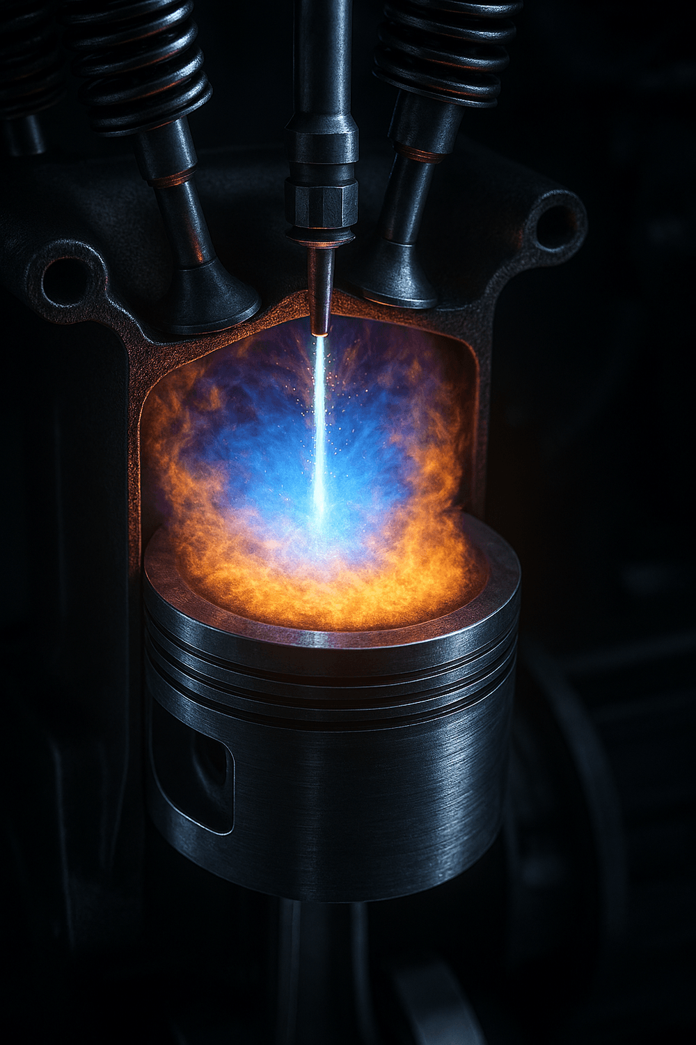 Cámara de combustión estable