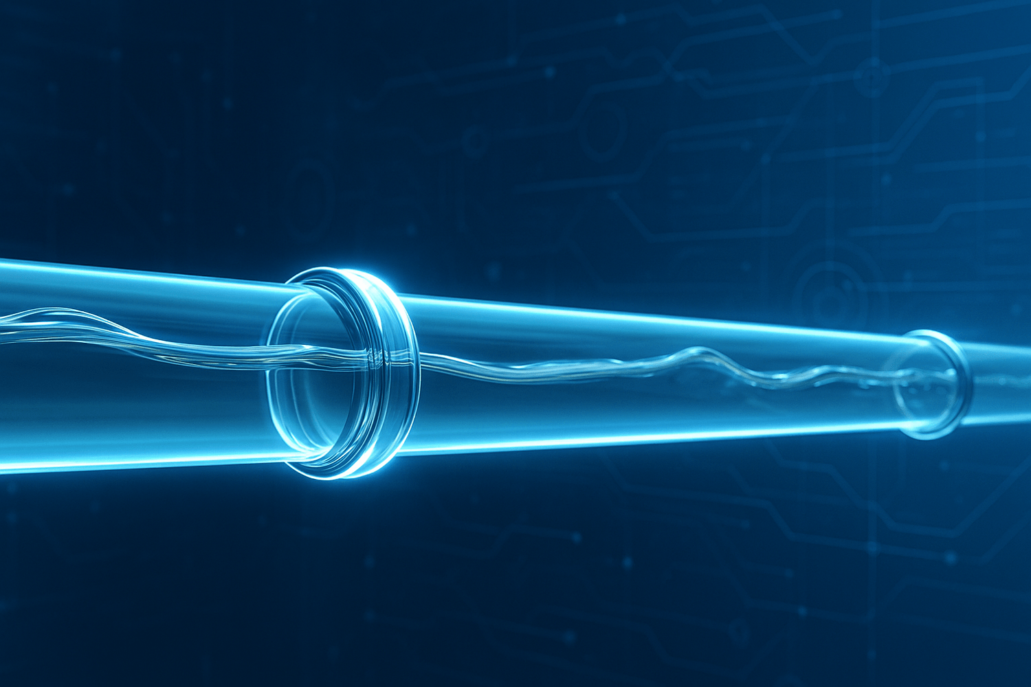 Combustible fluyendo sin residuos