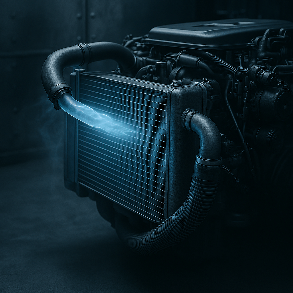 Sistema de refrigeración trabajando correctamente