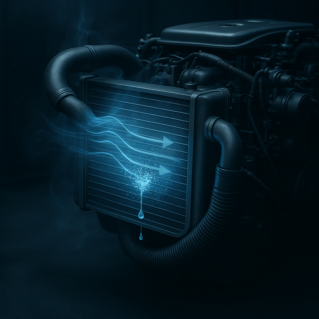 Motor enfriándose de forma estable