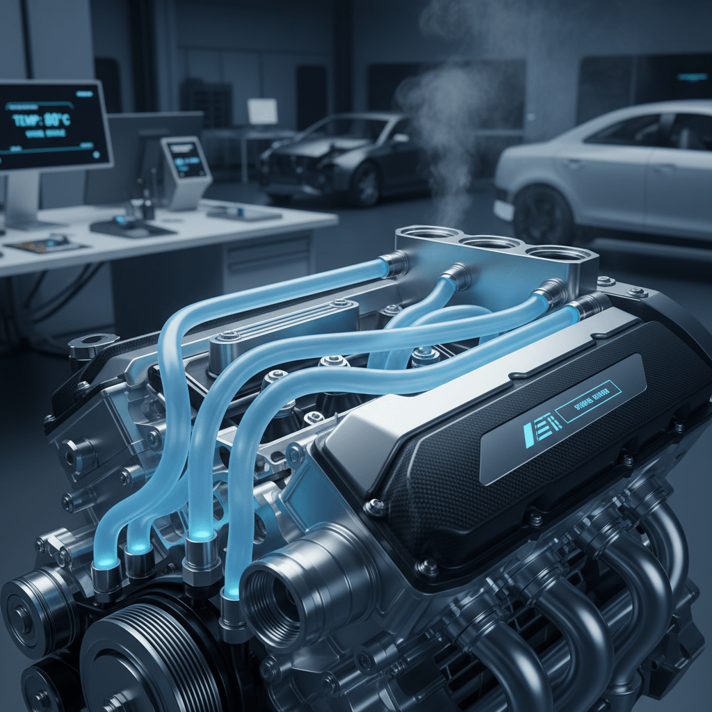 Sistema de enfriamiento funcionando estable