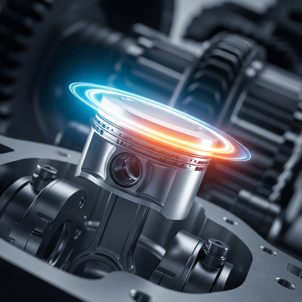 Pistón recuperando compresión